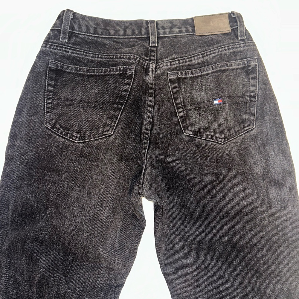 Vintage Tommy Hilfiger Black Straight Leg Jeans